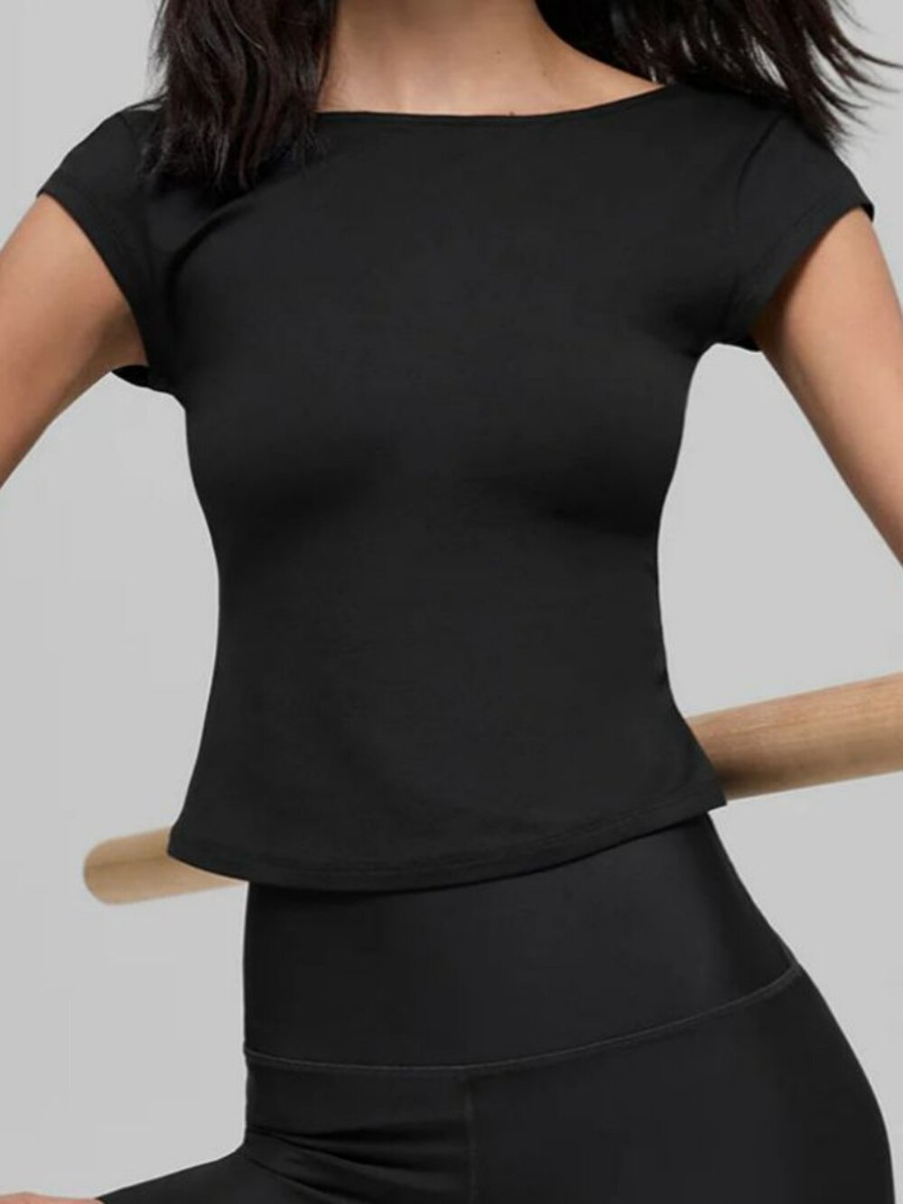 ALO Yoga Alosoft Back For More Tee